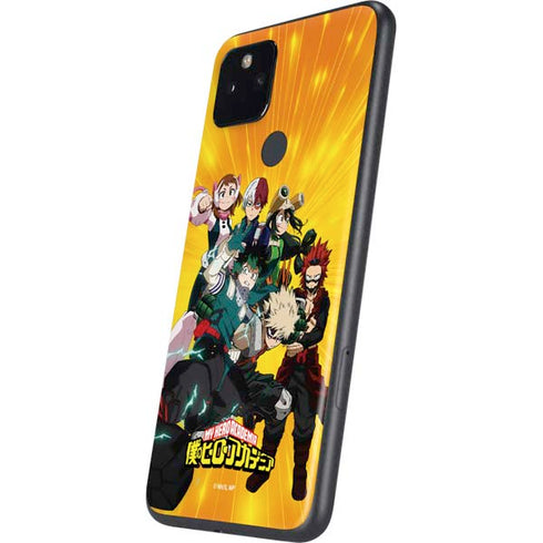 My Hero Academia Deku and Baku Team Season 6 Google Pixel 4a 5G Skin